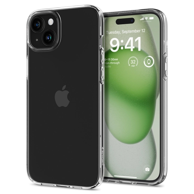 Чехол SPIGEN для iPhone 15 Plus - Liquid Crystal - Прозрачный - ACS06647