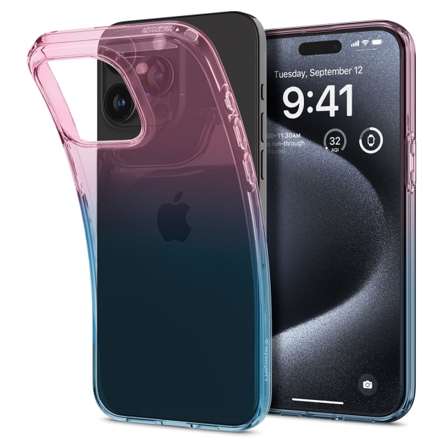 Чехол SPIGEN для iPhone 15 Pro - Liquid Crystal - Прозрачный - ACS06700
