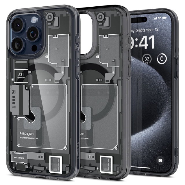 Чехол SPIGEN для iPhone 15 Pro - Ultra Hybrid (MagFit) - Zero One - Разноцветный - ACS06721