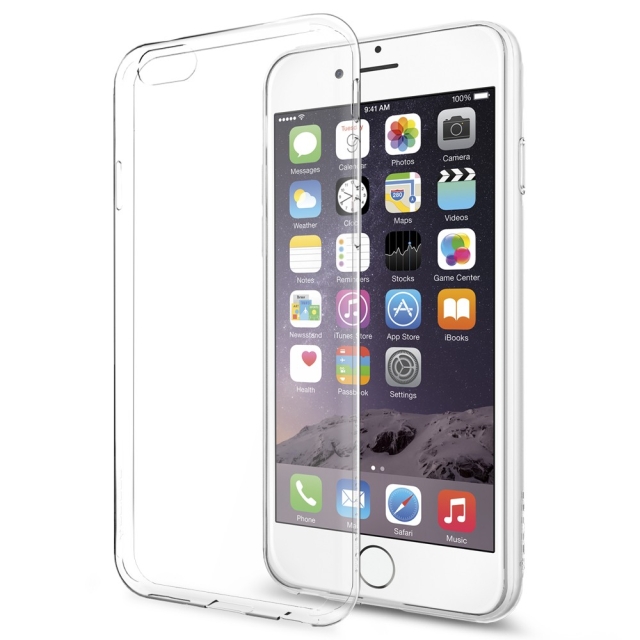 Чехол SPIGEN для iPhone 6s / 6 - Airskin Liquid - Прозрачный - SGP11368