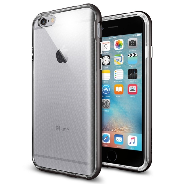 Чехол SPIGEN для iPhone 6s / 6 - Neo Hybrid EX - Темно-серый - SGP11816