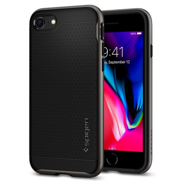 Чехол SPIGEN для iPhone SE (2022/2020)/8/7 - Neo Hybrid 2 - Темно-серый - 054CS22358