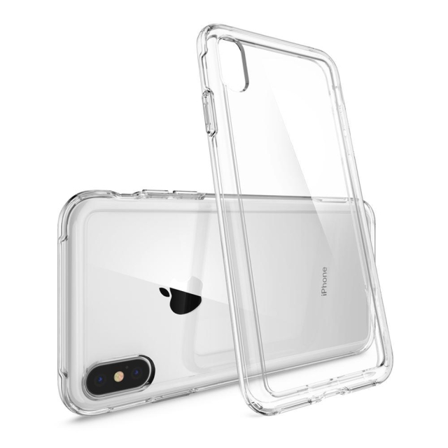 Чехол SPIGEN для iPhone XS Max - Crystal Hybrid - Прозрачный - 065CS25160