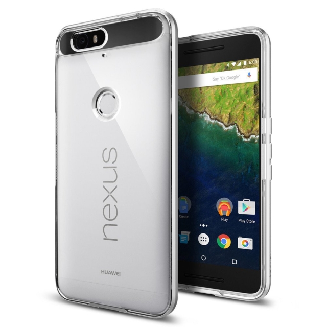 Чехол SPIGEN для Nexus 6P - Neo Hybrid EX - Серебристый - SGP11822