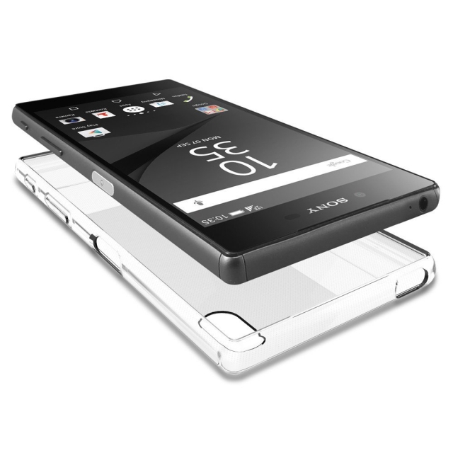 Чехол SPIGEN для Sony Xperia Z5 - Liquid Crystal - Кристально-прозрачный - SGP11780