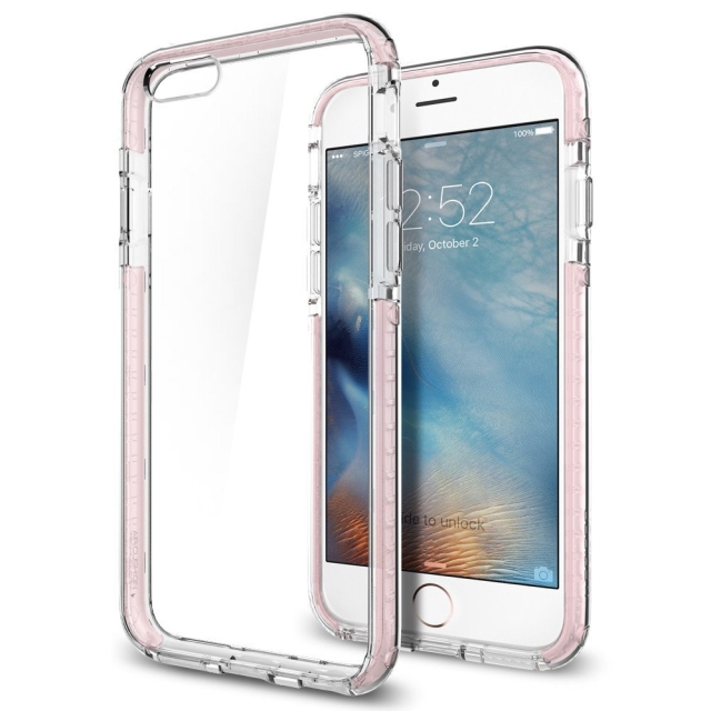 Чехол SPIGEN для iPhone 6s / 6 - Ultra Hybrid TECH - Розовый - SGP11788