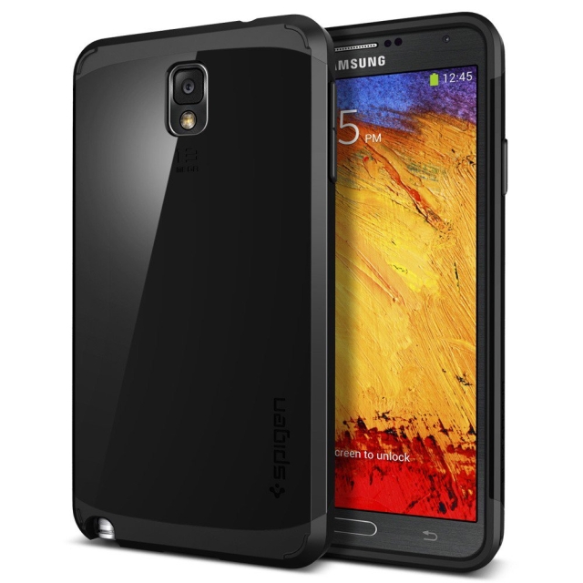Чехол SPIGEN для Galaxy Note 3 - Slim Armor - Черный - SGP10458