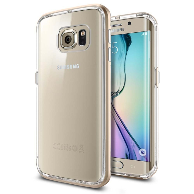 Чехол SPIGEN для Galaxy S6 Edge - Neo Hybrid CC - Золотой - SGP11526