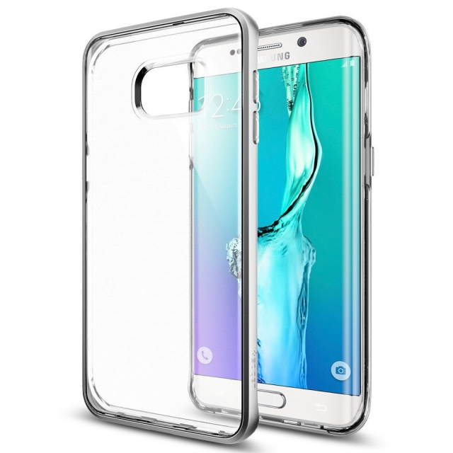 Чехол SPIGEN для Galaxy S6 Edge Plus - Neo Hybrid Crystal - Серебристый - SGP11719