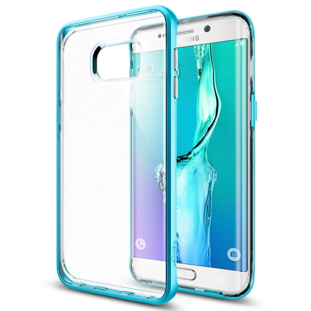 Чехол SPIGEN для Galaxy S6 Edge Plus - Neo Hybrid Crystal - Синий - SGP11718