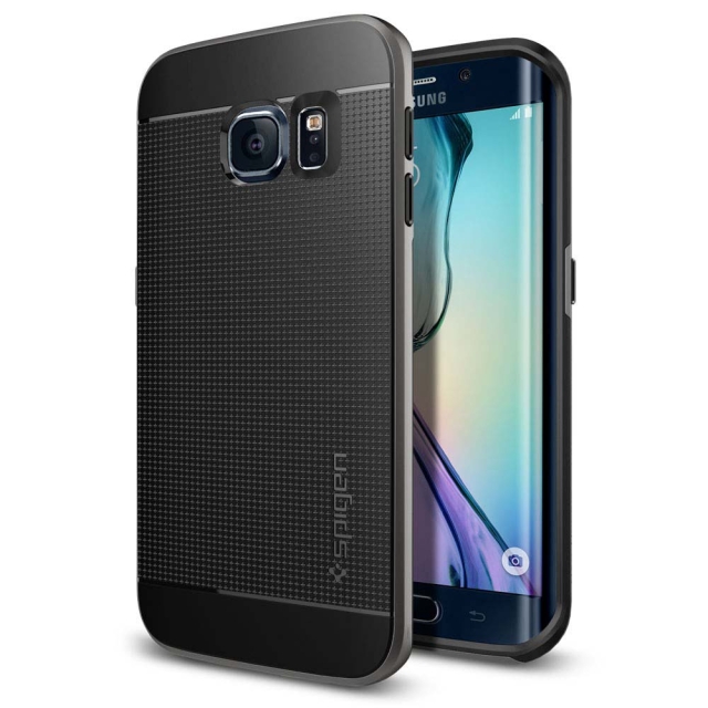 Чехол SPIGEN для Galaxy S6 Edge - Neo Hybrid - Темно-серый - SGP11422