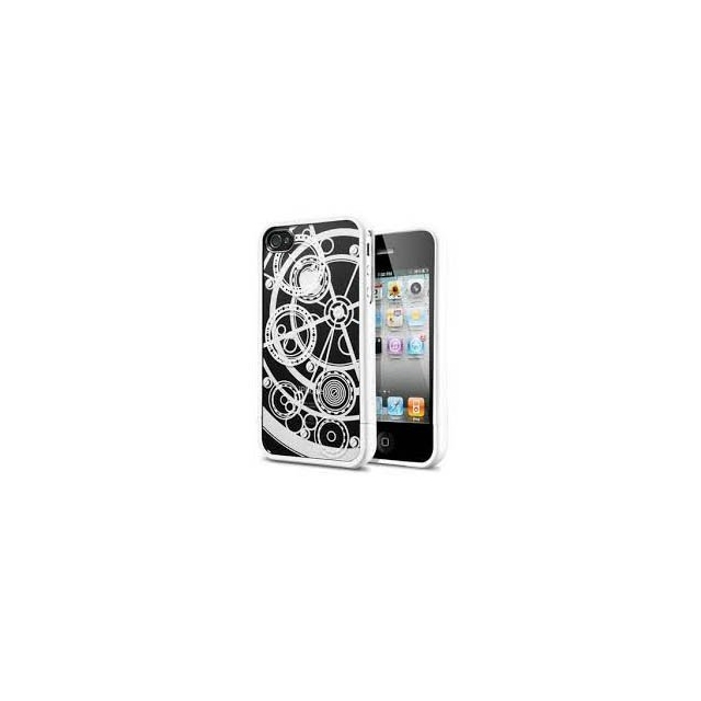 Чехол SPIGEN для iPhone 4s / 4 - Linear Clockwork - Белый - SGP09112