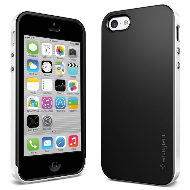 Чехол SPIGEN для iPhone 5c - Neo Hybrid - Белый - SGP10509