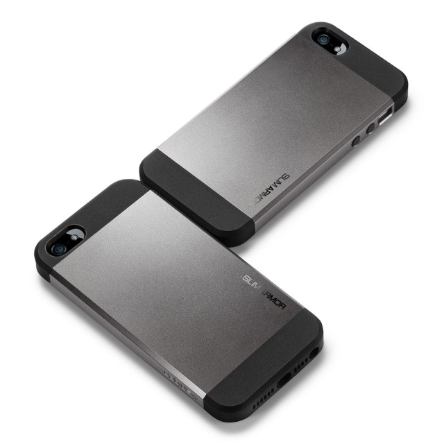 Чехол SPIGEN для iPhone SE / 5s / 5 - Slim Armor - Бронзовый - SGP10089