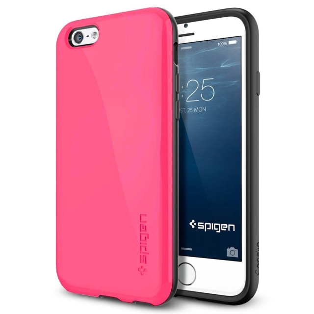 Чехол SPIGEN для iPhone 6s / 6 - Capella - Ярко-розовый - SGP11183