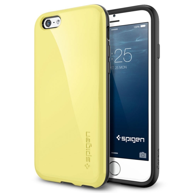 Чехол SPIGEN для iPhone 6s / 6 - Capella - Лимонный - SGP11051