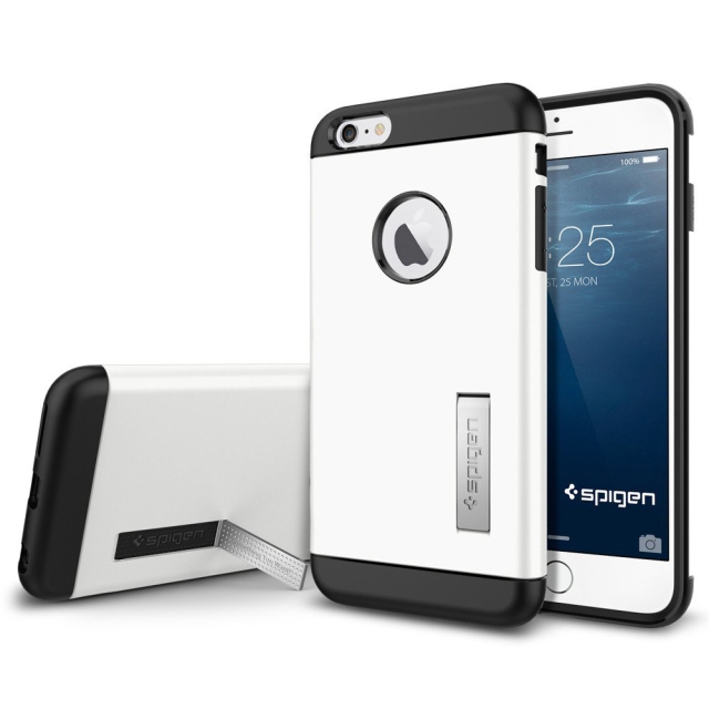 Чехол SPIGEN для iPhone 6s Plus / 6 Plus - Slim Armor - Белый - SGP10903