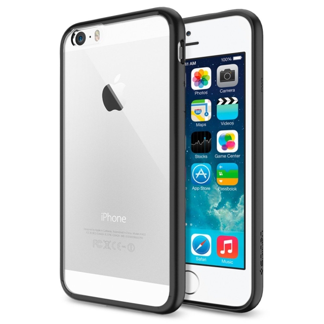 Чехол SPIGEN для iPhone 6s / 6 - Ultra Hybrid - Черный - SGP10952