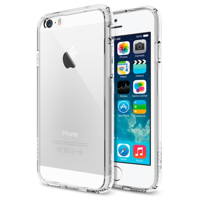 Чехол SPIGEN для iPhone 6s / 6 - Ultra Hybrid - Прозрачный - SGP10954