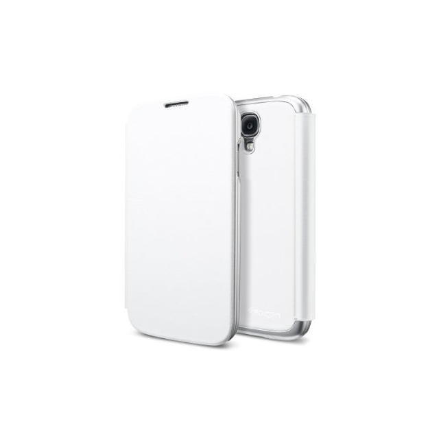 Чехол SPIGEN для Samsung Galaxy S4 - Ultra Flip - Белый - SGP10269