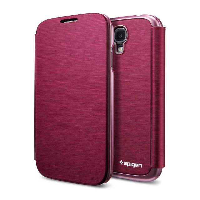 Чехол SPIGEN для Samsung Galaxy S4 - Ultra Flip - Красный - SGP10270