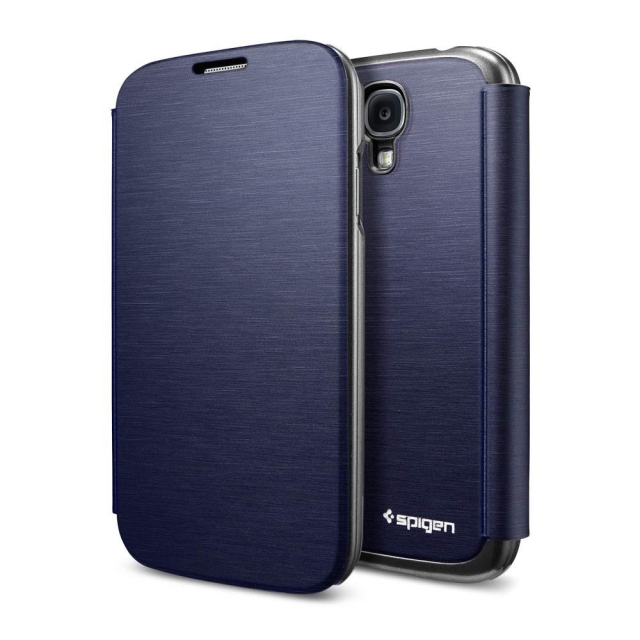 Чехол SPIGEN для Samsung Galaxy S4 - Ultra Flip - Синий - SGP10271