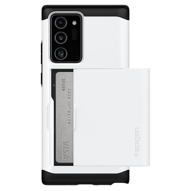 Чехол-визитница SPIGEN для Galaxy Note 20 Ultra - Slim Armor CS - Белый - ACS01572