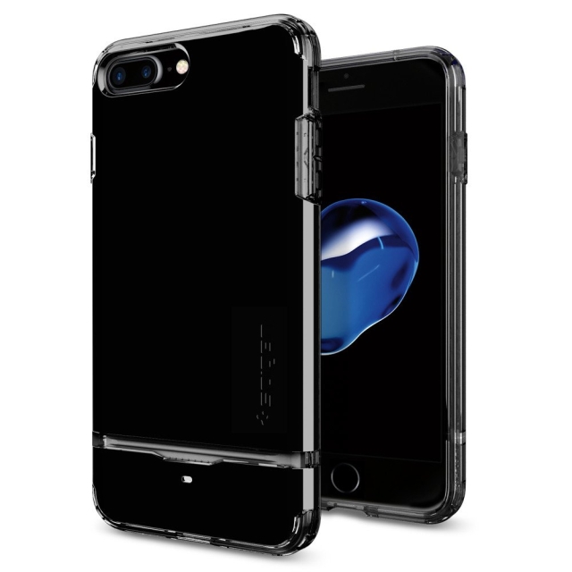 Чехол-визитница SPIGEN для iPhone 7 Plus / 8 Plus - Flip Armor - Черный Оникс - 043CS20853