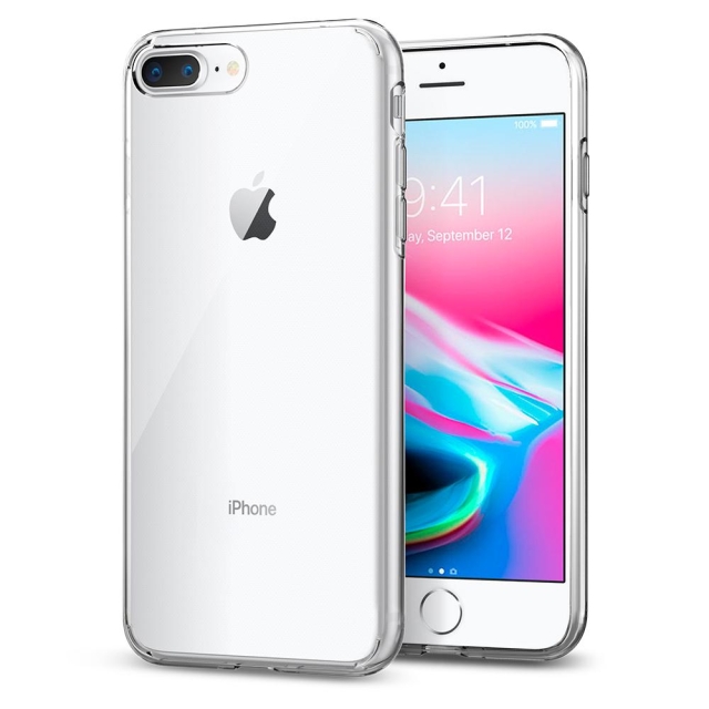 Чехол-капсула SPIGEN для iPhone 7 Plus / 8 Plus - Liquid Crystal - Кристально-прозрачный - 055CS22233