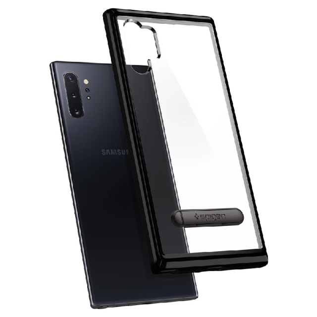 Гибридный чехол SPIGEN для Galaxy Note 10 Plus - Ultra Hybrid S - Черный - 627CS27335