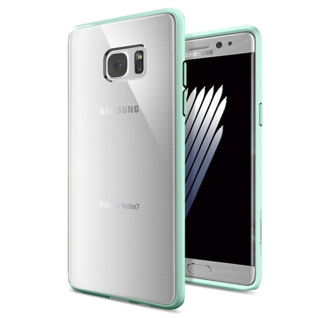 Гибридный чехол SPIGEN для Galaxy Note 7 - Ultra Hybrid - Мятный - 562CS20557