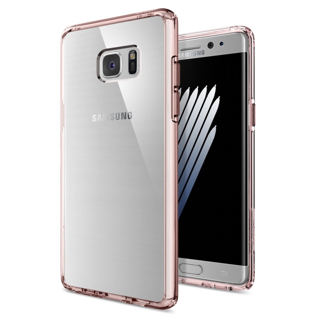 Гибридный чехол SPIGEN для Galaxy Note 7 - Ultra Hybrid - Розовый - 562CS20558