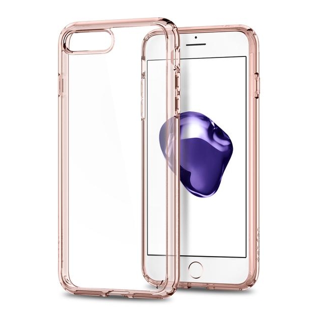 Гибридный чехол SPIGEN для iPhone 7 Plus / 8 Plus - Ultra Hybrid 2 - Розовый - 043CS21136