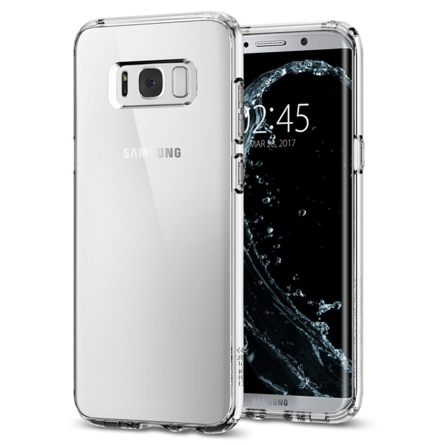 Гибридный чехол SPIGEN для Galaxy S8 - Ultra Hybrid - Кристально-прозрачный - 565CS21631