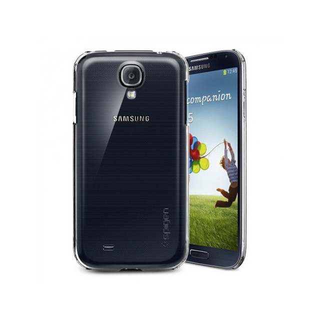 Чехол SPIGEN для Samsung Galaxy S4 - Ultra Thin Air - Кристально-прозрачный - SGP10265