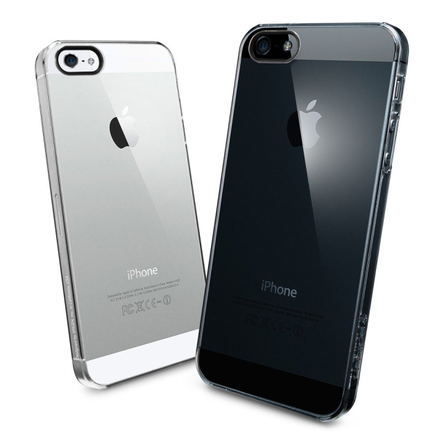 Ультратонкий чехол SPIGEN для iPhone SE / 5s / 5 - Ultra Thin Air - Кристально-прозрачный - SGP09504