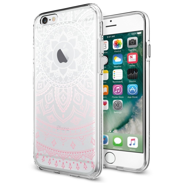 Капсула SPIGEN для iPhone 6s / 6 - Liquid Shine - Розовый - 035CS20767
