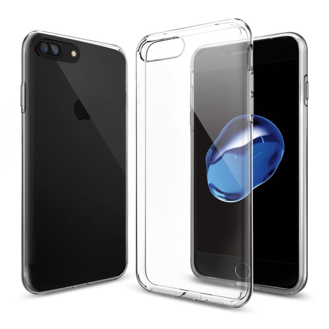 Капсула SPIGEN для iPhone 7 Plus / 8 Plus - Liquid Crystal - Кристально-прозрачный - 043CS20479