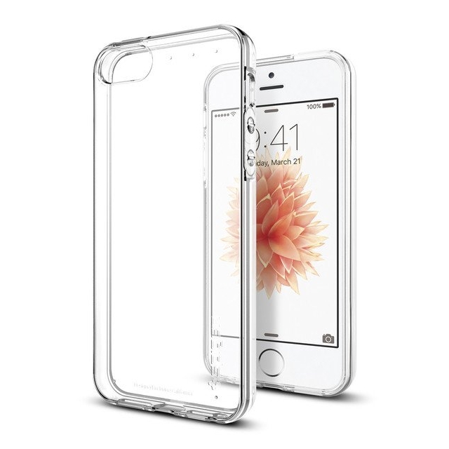 Капсула SPIGEN для iPhone SE / 5s / 5 - Liquid Armor - Кристально-прозрачный - 041CS20247
