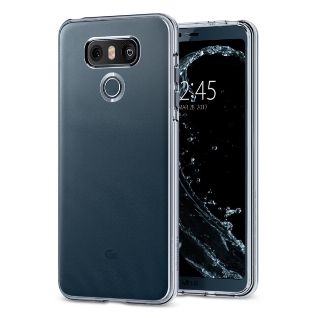 Чехол-капсула SPIGEN для LG G6 - Liquid Crystal - Кристально-прозрачный - A21CS21229