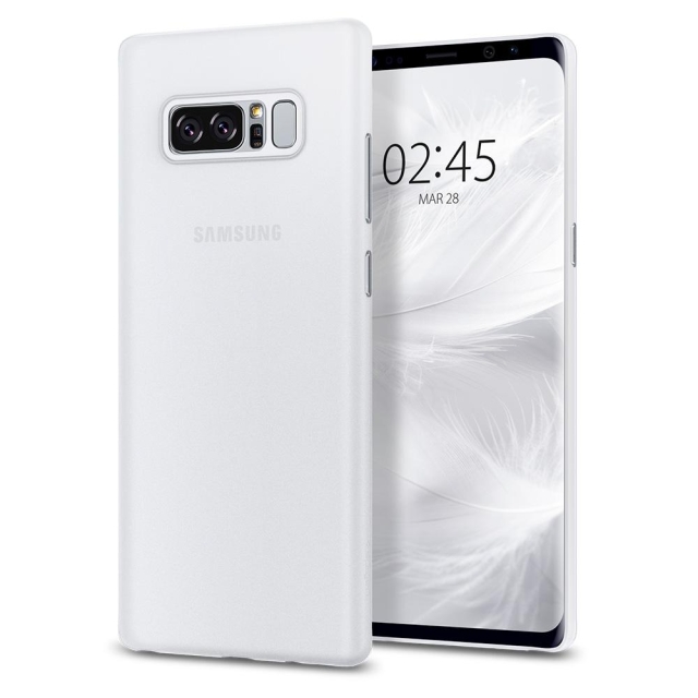 Ультра-тонкий чехол SPIGEN для Galaxy Note 8 - AirSkin - Матово-прозрачный - 587CS22050