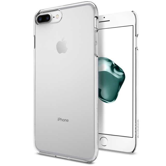 Клип-кейс SPIGEN для iPhone 7 Plus / 8 Plus - Thin Fit - Кристально-прозрачный - 043CS20935