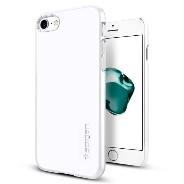 Клип-кейс SPIGEN для iPhone SE (2022/2020)/8/7 - Thin Fit - Белый - 042CS21037