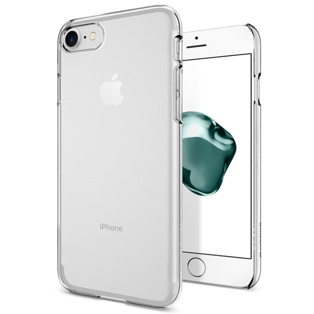 Клип-кейс SPIGEN для iPhone SE (2022/2020)/8/7 - Thin Fit - Кристально-прозрачный - 042CS20934