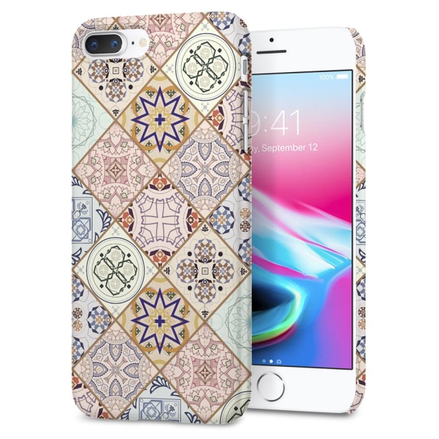 Клип-кейс SPIGEN для iPhone 8 Plus / 7 Plus - Thin Fit Arabesque - Арабеск - 055CS22622