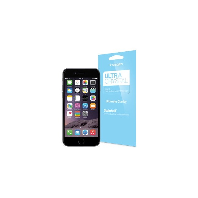 Комплект защитных пленок SPIGEN для iPhone 6s / 6 - Ultra Crystal - SGP10928