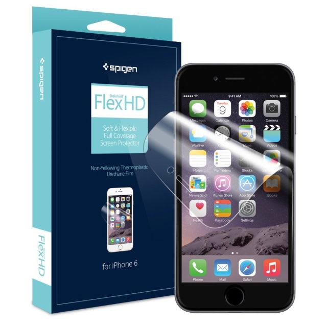 Комплект защитных пленок SPIGEN для iPhone 6s / 6 - Steinheil - Flex HD - SGP11088