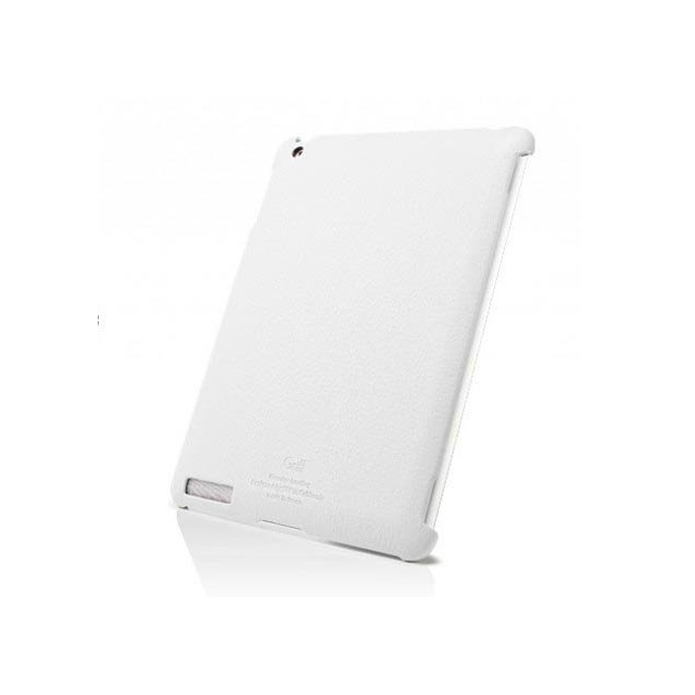 Кожаный чехол-накладка SPIGEN для iPad 2 / 3 / 4 - Griff - Белый - SGP07694