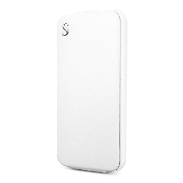 Кожаный чехол SPIGEN для iPhone SE / 5s / 5 - illusion Legend - Белый - SGP09649