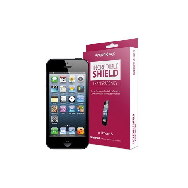 Набор защитных пленок SPIGEN для iPhone SE / 5s / 5 - Incredible Shield 4.0 - SGP08201